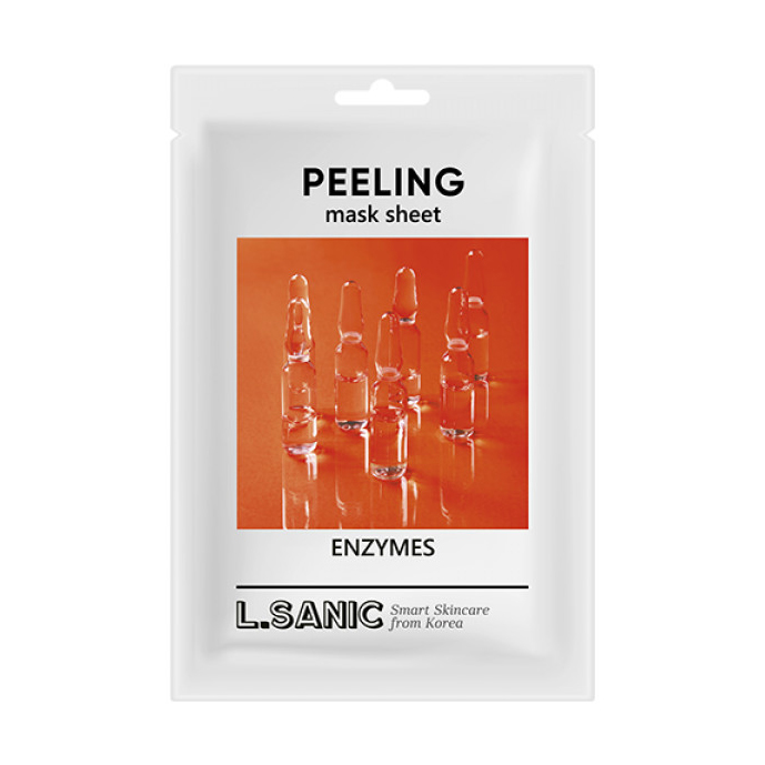 l`sanic Маска тканевая oбновляющая с энзимами 25 мл