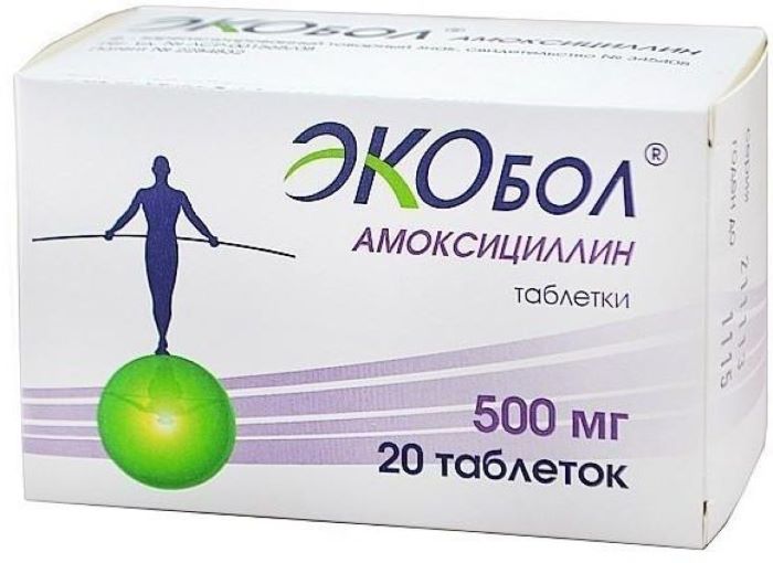 Экобол таблетки 500 мг 20 шт.