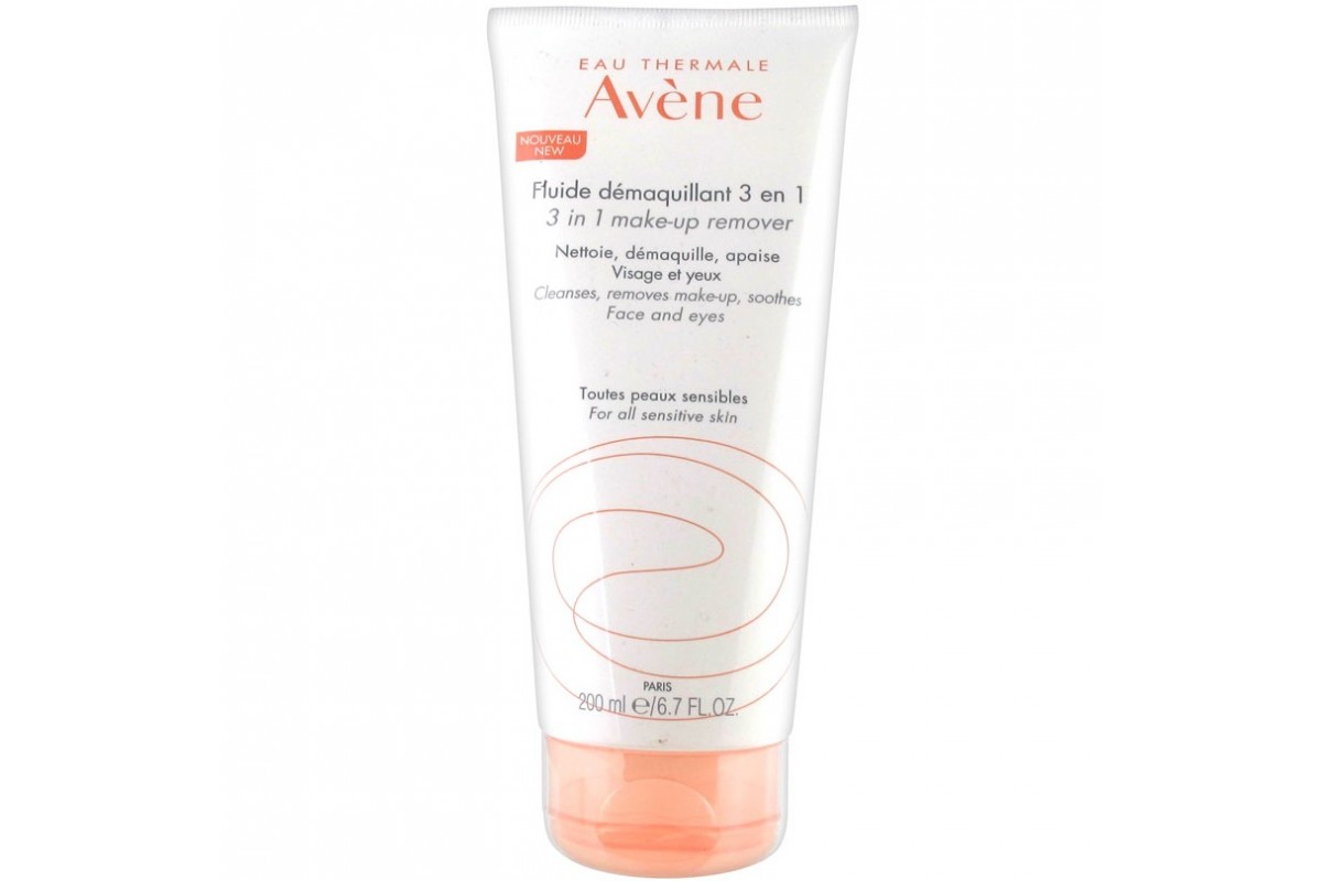 avene Флюид молочко для снятия макияжа 3в1 100мл