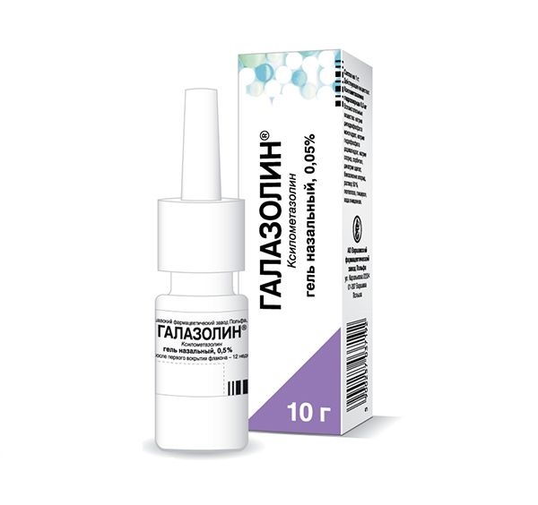 гель назальный 0,05% 10 г