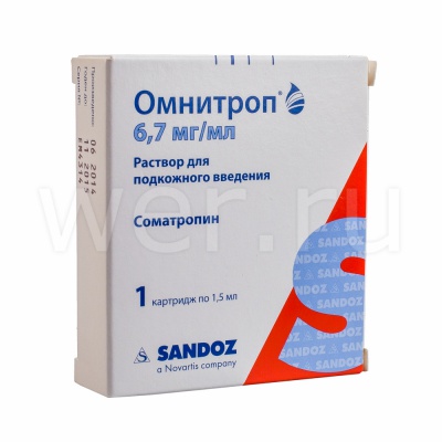 раствор для подкожного введения 6,7 мг/мл 1,5 мл (10 мг) картридж 1 шт.