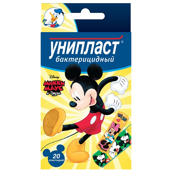 детский Микки Маус 20 шт. Унипласт