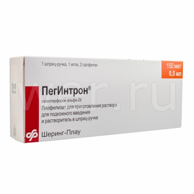 лиофилизат для приготовления раствора для инъекций 150мкг 1 шт. шприц-ручка