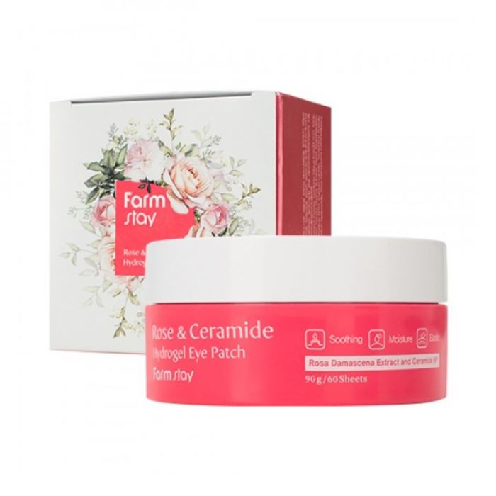 гидрогелевые для глаз с экстрактом дамасской розы и керамидами 60 шт.