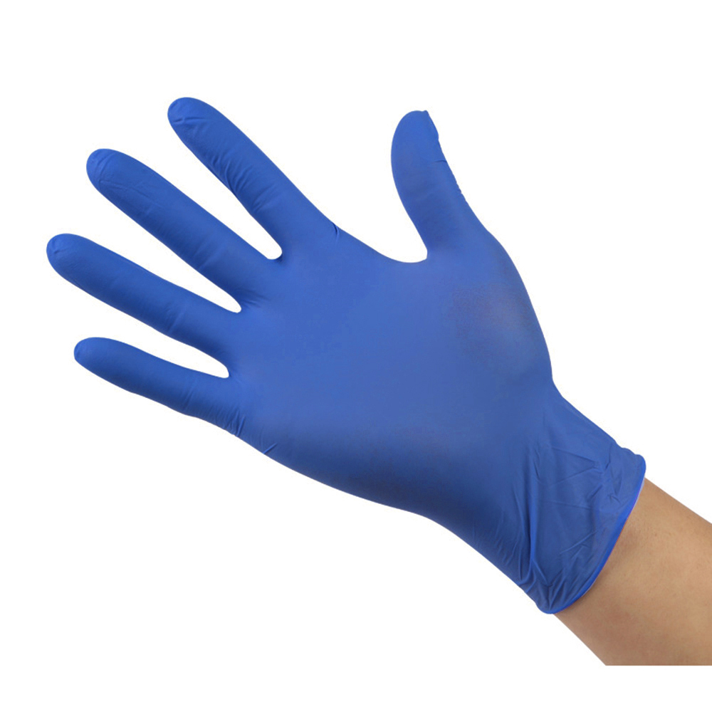 неопудренные смотровые фиолетовые р. l 1 шт.