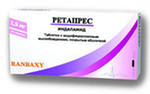 Ретапрес Мв таблетки 1,5 мг 30 шт