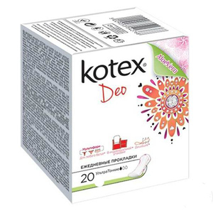 Kotex Прокладки Ultraтонкие Deo 20 шт.
