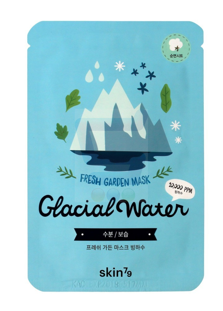 с ледниковой водой fresh garden mask glacial water 23 г
