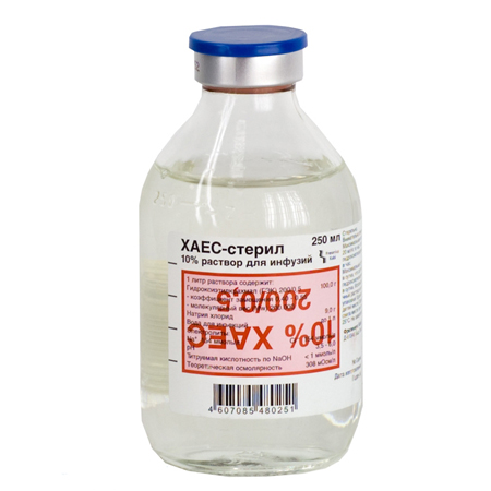 Хаес-Стерил флакон 250 мл 0,1 10 шт