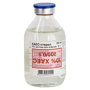 Хаес-стерил раствор для инфузий 10% 250 мл