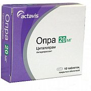 Опра таблетки 20 мг 30 шт.