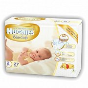 Huggies Подгузники Elite Soft 4-7 кг 27 шт.