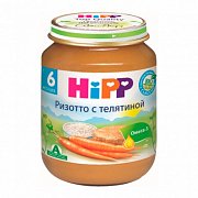 Hipp Пюре Ризотто с телятиной с 6 мес. 190 г