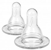 Dr Brown`s Соски силиконовые стандарт от 6 мес. 2 шт.