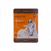 FarmStay Маска тканевая для лица с лошадиным маслом 23 мл Visible Difference Mask Sheet