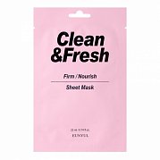 Eunyul Маска тканевая для лица для питания и укрепления кожи 22 мл Clean&Fresh Firm Nourish Sheet Mask