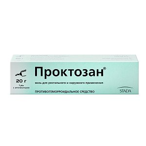 Проктозан мазь для ректального и наружного применения 20 г