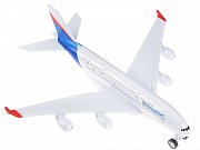 Технопарк 857787-R Самолет металлический инерционный, со светом и звуком