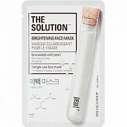 The Face Shop Маска тканевая осветляющая для лица The Solution Brightening Face Mask 20 г