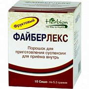 Файберлекс порошок для приготовления суспензии для приемва внутрь фруктовый пакетики 5,3 г 10 шт. Файберлекс порошок для приготовления суспензии для приемва внутрь фруктовый пакетики 5,3 г 10 шт.