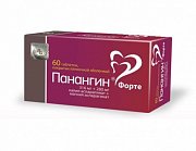 Панангин Форте таблетки покрытые пленочной оболочкой 60 шт. Панангин Форте таблетки покрытые пленочной оболочкой 60 шт.