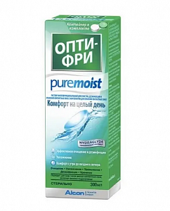 Опти-Фри Pure Moist Раствор для контактных линз с контейнером 300 мл