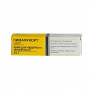 Пимафукорт крем для наружного применения туба 15 г Пимафукорт крем для наружного применения туба 15 г