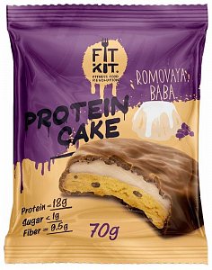 Протеиновое печенье 70г ромовая баба Romovaya Baba FIT KIT