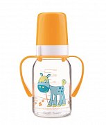 Canpol Babies Бутылочка пластиковая с ручками 120 мл 11 823 Canpol Babies Бутылочка пластиковая с ручками 120 мл 11 823