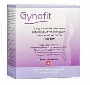 Гинофит Гель для интимной гигиены вагинальный увлажняющий с молочной кислотой 12 шт.