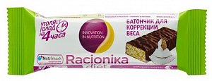 Рационика диет батончик для коррекции веса 60г кокос