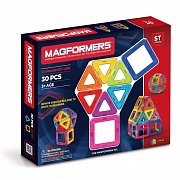 Magformers Магнитный Конструктор Набор Rainbow 30 шт.