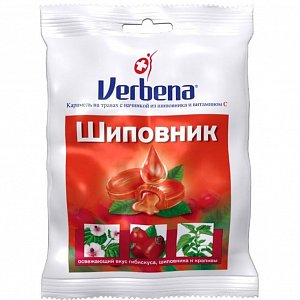 Verbena Леденцы с начинкой 60 г Шиповник