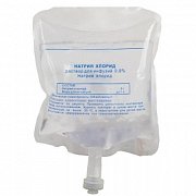 Натрия хлорид раствор для инфузий 0,9% 400 мл ПЭ Натрия хлорид