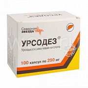 Урсодез капсулы 250 мг 100 шт. Урсодез капсулы 250 мг 100 шт.