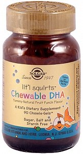 Солгар Золотые Рыбки жевательные капсулы 900 мг 90 шт. (БАД)