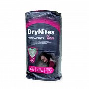 Huggies Подгузники-трусики Drynites 8-15 лет для девочек 9 шт.
