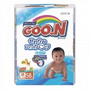 GooN Подгузники-трусики р.M 7-12 кг 58 шт.