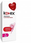 Kotex Тампоны Super с аппликатором 8 шт. Kotex Тампоны Super с аппликатором 8 шт.