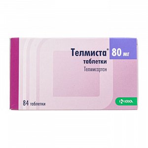 Телмиста таблетки 80 мг 84 шт.