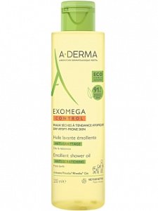 A-Derma Exomega Control Масло смягчающее для душа 200 мл