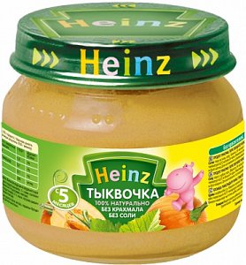 Heinz Пюре Тыквочка с 5 мес. 80 г