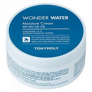 Tony Moly Крем увлажняющий Wonder Water Moisture Cream 4 300 мл