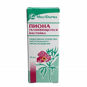 Пиона настойка 25 мл фл мфф 25 мл.