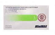 Перчатки MiniMAX латексные нестерильные неопудренные смотровые р.L 100 шт. (50 пар) Перчатки MiniMAX латексные нестерильные неопудренные смотровые р.L 100 шт. (50 пар)