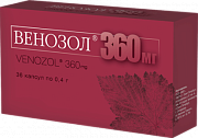 Венозол капсулы 360 мг 36 шт. Венозол капсулы 360 мг 36 шт.