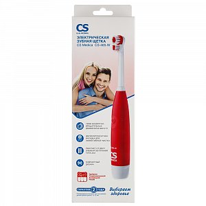CS Medica [СиЭс Медика] Зубная щетка электрическая CS-465-W Красная