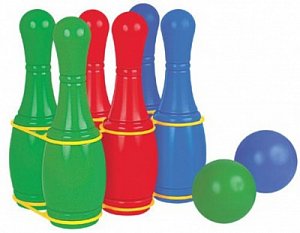 Полесье Игровой набор Кегли пластик 6431