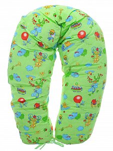 Фэст Подушка Для Беременных И Кормящих Женщин , На Зеленом Зоопарк