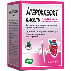 Атероклефит Кисель саше 25 г 10 шт. Эвалар